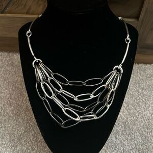 NWOT Premier Designs Multi Layered Bib necklace